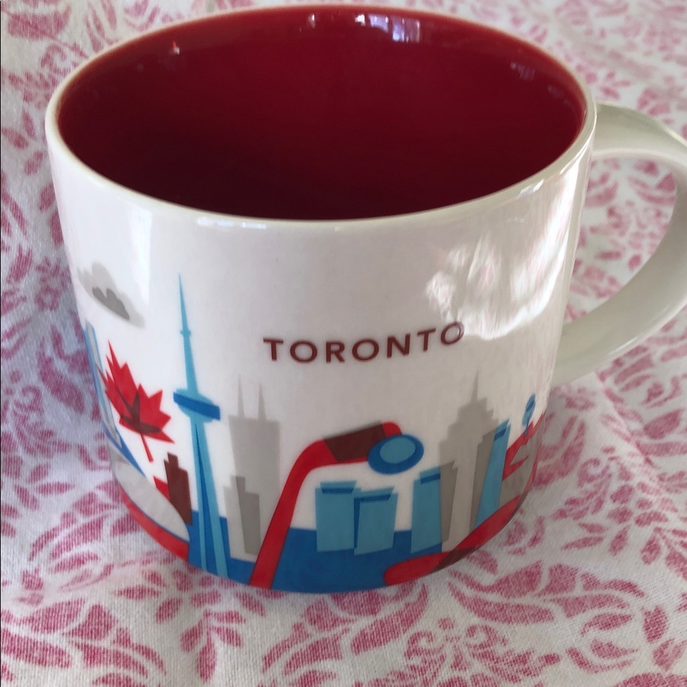 Starbucks Toronto Mug - Red, White, and Blue